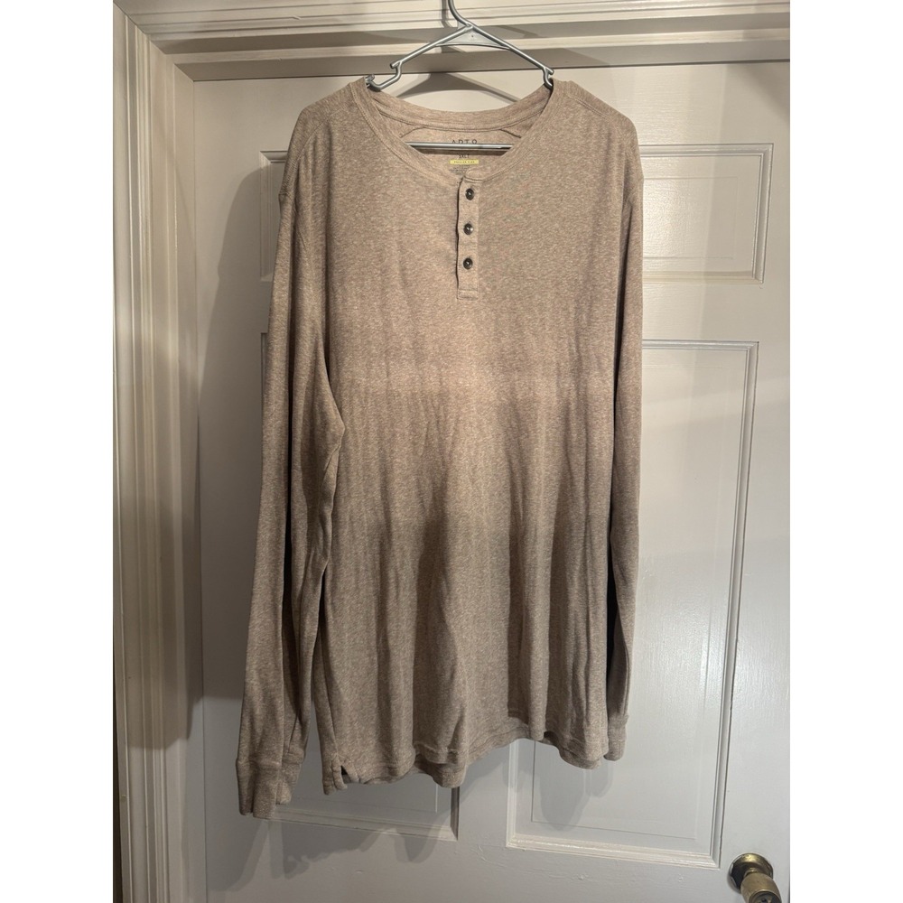 Apt 9 2XL Henley Tan